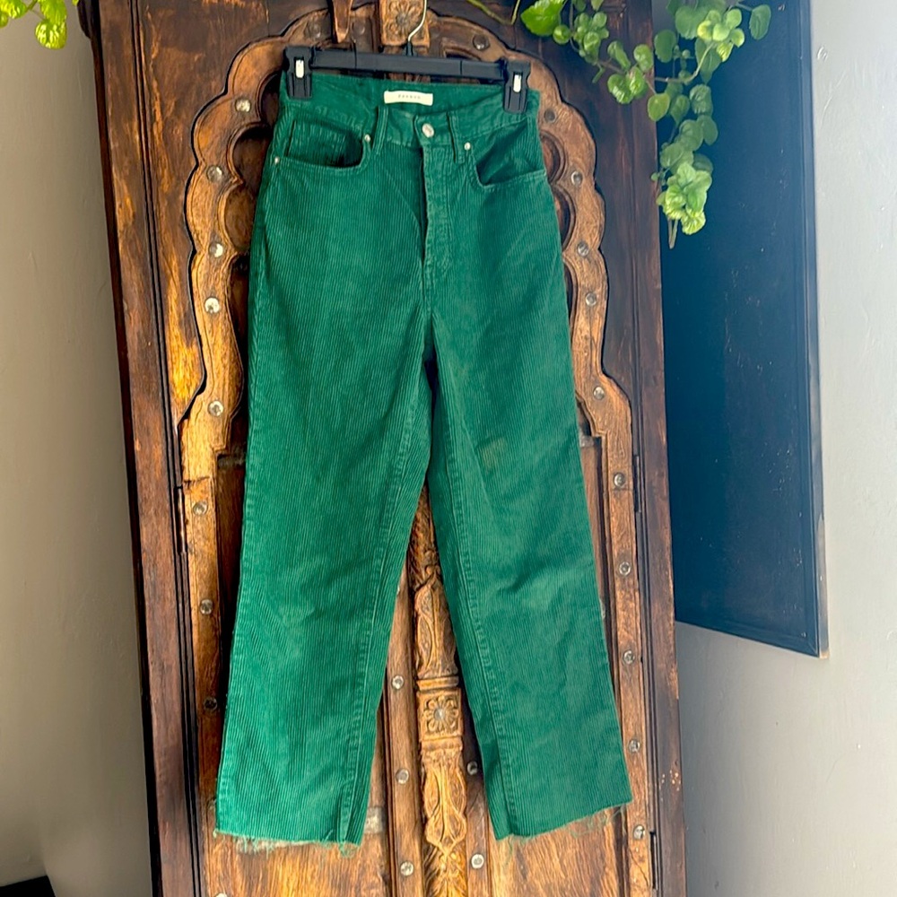 Green corduroy Paxon dad Jean size 🍀